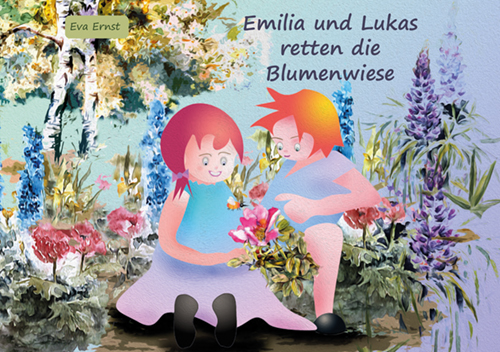 Kultur Herten, Kinderumweltbuch Emilia und Lukas retten die Blumenwiese, Eva Ernst, Herten
