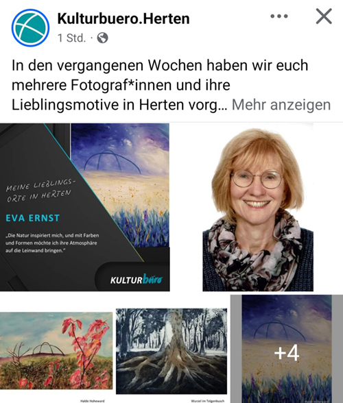 Kunst, Kultur Herten, Eva Ernst, Kulturbüro