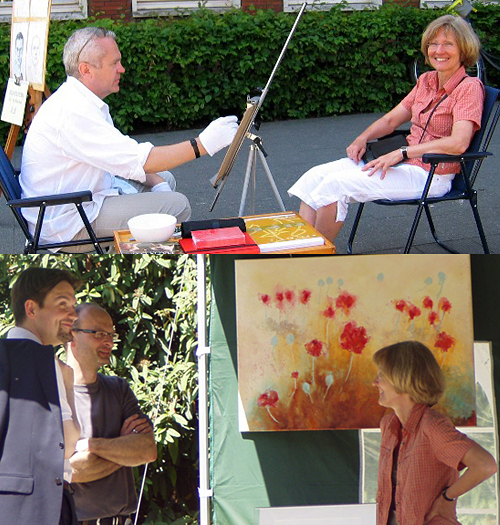 Kunstmarkt am Rathaus Herten; Local Heroes Woche / Ruhr 2010 Kunst, Kultur Herten: Kunstmarkt am Rathaus Herten; Local Heroes Woche / Ruhr 2010