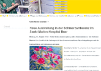 Ausstellung Schmerzambulanz Sankt Mairen-Hospital Buer, Eva Ernst, Herten